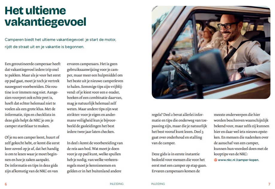 Camperen voor beginners